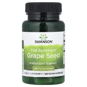 【iHerb】Swanson Vitamins, 多面® 葡萄籽，380 毫克，100 粒全素膠囊