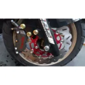誠一機研 FRANDO 對四煞車卡鉗套餐 HF-6 +加大浮動碟+卡座 JR VJR IRX TIGRA X-HOT