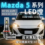 Mazda5 專用LED大燈H7 H11 9005 馬5 直上式 遠燈 近燈 車燈 原廠1:1直插替換 燈泡免解碼