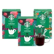【STARBUCKS 星巴克】濾掛咖啡4入/盒(家常)
