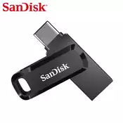 [好買市集] SanDisk【32GB】Ultra GO USB 3.1 TYPE-C 高速 雙用 OTG 旋轉隨身碟 安卓手機/平板適用（SD-DDC3-32G）