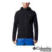 Columbia哥倫比亞 男款-防潑連帽外套-黑色 UAE33080BK/IF