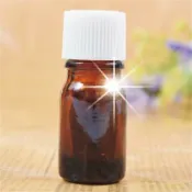 WOMAN HOUSE 可裝精油玻璃空瓶(平蓋式)5cc-茶色/藍色 [33105]◇瓶瓶罐罐容器分裝瓶◇