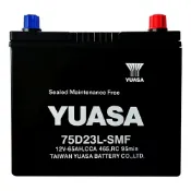 (店+)【湯淺】75D23L 75D23R(現貨秒出 免加水 SMF 汽車電池 密閉免保養 防爆設計 車用電瓶 電瓶 YUASA)