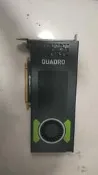 可開發票 原裝拆機麗臺Quadro P4000，8G，NVIDIA專業圖形顯卡，顯卡掉了壹個電容，顯卡點不亮，實物拍照售