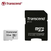 SANJING三井3C 【Transcend 創見】TF microSDHC-300S 32G 記憶卡 附轉卡【三井3C】