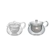 (店+)【HARIO】伴桌｜HARIO 茶茶 急須壺 丸型 450ml / 700ml  耐熱玻璃壺 花茶壺