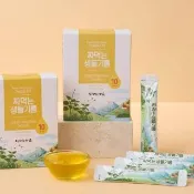 韓國HAPPY JIRISAN 生紫蘇油 10入/盒(攜帶式隨身包 Omega-3植物油 冷壓紫蘇油 初榨紫蘇油)