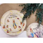 卡朵傢飾～peter rabbit 彼得兔 英國風 骨瓷 蛋糕盤 點心盤 早餐 水果 菜盤 裝飾盤 可愛 療癒 系列