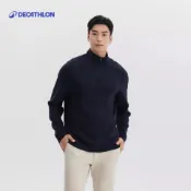 【迪卡儂】男款高爾夫半拉鍊高領保暖運動上衣 MW500 ｜Decathlon