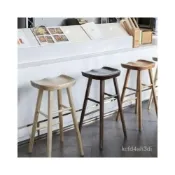 (店+)宅宅 實木 55CM 65/75CM 吧臺椅 化妝椅 高腳椅 餐廳 裝潢 吧檯椅 餐椅 簡約設計 鄉村風