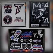 2024年 CPBL 中華職棒 中華隊 台灣隊 棒球 TEAM TAIWAN 經典賽 12強 貼紙
