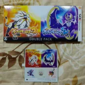 精靈寶可夢 太陽+月亮 同捆版 3DS中文版(日規主機專用)中文版 全新未拆