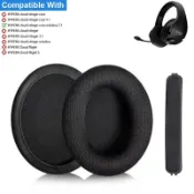 Hyperx Cloud Stinger Core 無線 7.1 耳機頭帶耳墊墊海綿耳機耳罩替換耳機頭帶耳墊