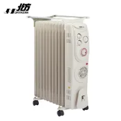 【北方】CJ1-11ZL 葉片式恆溫電暖爐(11葉片) 適用11坪 預約定時器 德國設計 送烘衣架(衣架款式隨機出貨)