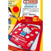 《我愛查理》 夢時代 Hello kitty 超大毯 大毯 法蘭絨毯 雙人被 棉被 棉毯 雙人毯 交換禮物 絨絨超大毯