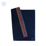 Paul Smith字母刺繡LOGO單邊直條紋設計純棉浴巾(大/多色)