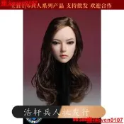 【超級嚴選】現貨 SUPER DUCK 1/6頭雕 SDH002 亞洲女頭雕 植發女兵人頭雕模型