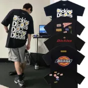 (店+)【Dickies】Dickies 重磅 塗鴉 貼布 經典LOGO 徽章 小雛菊  復古短T