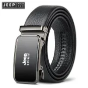 JEEP SPIRIT 1941 ESTD 自動扣皮帶商務休閒兩用皮帶