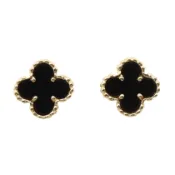 【DOKODEMO】【二手】梵克雅寶 (Van Cleef & Arpels) Sweet Alhambra 縓瑪瑙耳環 VCARA44800 K18（黃金）Sweet Alhambra 縝瑪瑙耳環