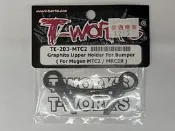 港都RC T-Work's 碳纖維前保桿壓板 MTC2/MTC2R（TE-203-MTC2）