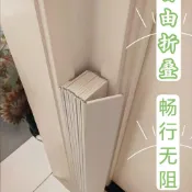 【免打孔🔥伸縮摺疊擋貓圍欄】加高加密防跳躍｜廚房陽台樓梯隔離門｜租房族必備｜免運｜180天保固｜可開發票