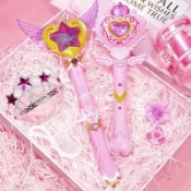 🍈夏柚精選🍈巴拉拉魔仙棒 小女孩巴拉芭拉小魔仙玩具 魔法棒音樂 發光閃光棒