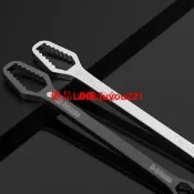 快樂購一店 【公司貨】開口扳手 六角板手 多功能 梅花扳手 雙頭 自緊8-22mm 多用萬能扳手 工具 活動扳子