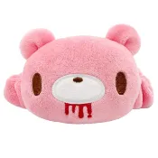 【守夜鴞】日本正版 OST 暴力熊 Gloomy Bear 2WAY 造型大腸圈 手腕墊 髮圈 鍵盤滑鼠護腕 靠墊 粉色