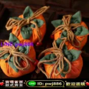 最佳優品 [歡迎詢價 可開發票]中秋重陽柿子香包香囊空袋掛件柿柿如意禮物禮品手工DIY批發定制