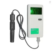 Ph Meter 高精度便攜式 PH 測試儀背光顯示實驗室飲用水水水培水族箱游泳池水質測試儀白色 PH-3012B