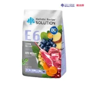 【SOLUTION 耐吉斯】E6 高齡犬-關節保健銀髮羊肉餐 - 10lb