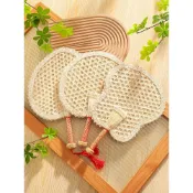 (店+)拾光良品 扇子蒲扇老式夏天家用大葵扇手工編織兒童寶寶嬰兒耐用芭蕉小扇子
