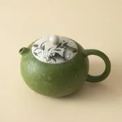 【耄耄陶瓷】小青柑手繪雛菊西施壺陶瓷茶壺茶杯泡茶喝茶家用泡茶器功夫茶具