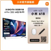 Xiaomi 小米 官方旗艦館 65吋 4K QLED DLG 120Hz Google TV 雙杜比智慧聯網顯示器 含超薄壁掛架 (A Pro 2026 65型)