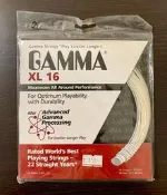 冠春企業/結束營業 GAMMA 網球拍線 XL 16 網球線(米色)單條包裝(出清)