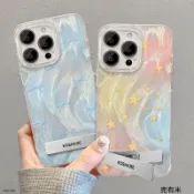 暈染蝴蝶結 支架防摔手機殼適用VIVO Y31 Y21 5G Y05 Y04 Y29S Y03 Y28S Y38 Y39