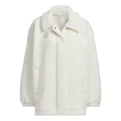 【ADIDAS】愛迪達 LOUNGE BOA JKT 休閒 女裝 毛絨 外套 -JJ3575
