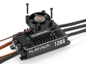 【獅子王模型】好盈 hobbywing 鉑金 Platinum 120A V4 電變 飛機 直升機 電變