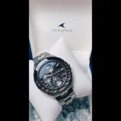 CASIO卡西歐 美品海洋星鑽限量款OCEANUS海神OCW-S5000ME-1AJF太陽能六局電波手錶鈦金屬藍寶石鏡面