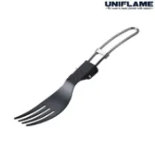 台北山水戶外用品專門店 UNIFLAME FD鈦氟摺疊叉 U667996