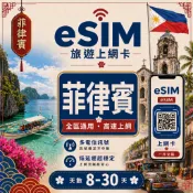 【菲律賓eSIM】菲律賓eSIM｜高速上網 24H自動發貨 五分鐘取件 esim卡 菲律賓網卡 宿霧網卡 esim菲律賓