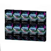 【Durex 杜蕾斯】雙悅愛潮裝保險套12入*10盒