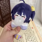🧸軟fufu🧸中二病也要谈恋爱周边小鸟游六花吹泡泡玩偶原创毛绒公仔娃娃挂件