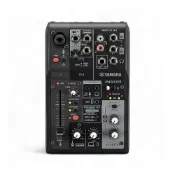 (店+)【Yamaha 山葉音樂】AG03MK2 網路直播混音器 黑色款｜為音樂而進化（Mixer 錄音 播客 直播 電競 調音台 控音台）