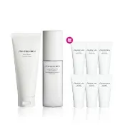 【SHISEIDO 資生堂國際櫃】男人極致水盈乳100mL+潔膚乳125mL(洗面乳/乳液/男性保養)