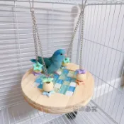 【鸚鵡吊床】 鸚鵡吊床 鸚鵡冰墊 鸚鵡鞦韆 虎皮玄鳳鸚鵡站臺 散熱冰感涼墊 鸚鵡休息吊窩 鸚鵡專用用品 籠內涼感休息吊床