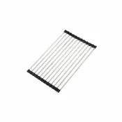 (店+)【JOEKI】摺疊不鏽鋼瀝水架瀝乾 瀝水 流理台用品 廚房用品 瀝水架 廚房 收納 置物架 碗盤架