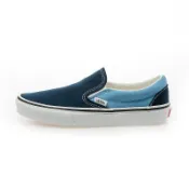 [unclev1966] VANS CLASSIC SLIP-ON 深藍 淺藍 拼接 日系 春夏 懶人鞋 滑板鞋
